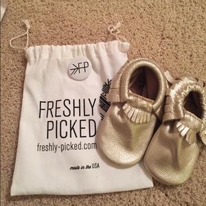 Freshly Picked Moccasins in Platinum